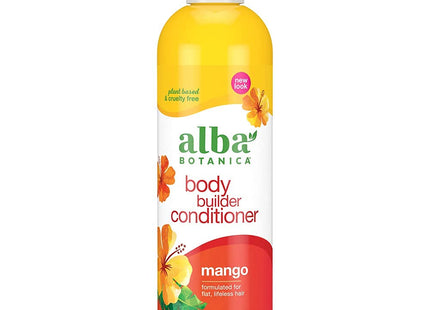 Alba Botanica Body Builder, Mango Natural Hawaiian, Hair Wash, Mango Moisturizing, Shampoo, 12 Ounce (Pack Of 6)