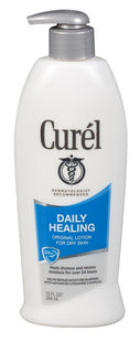 Curel for Dry Skin Daily original Healing Hand And Body Lotion, Pump Bottle Unscented, 13 Fl Ounce (Pack Of 4)