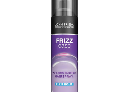 John Frieda Anti Frizz, Moisture Barrier, Firm Hold Anti Frizz Hairspray, Unscented, 12 Fl Ounce (Pack Of 1)