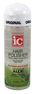 Fantasia High Potency IC Aloe Shine, Enhancing Hair Polisher, Daily Treatment, 6 Ounce (Pack Of 12)