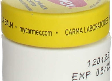 Carmex Original Lip Balm, for-Cold-Sores, Regular Jar, .25 Oz (Pack Of 6)