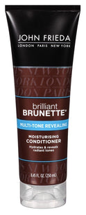 John Frieda Multi-Tone Revealing Color Protecting Moisturizing Conditioner, Brilliant Brunette Shine, 8.45 Ounce (Pack Of 24)