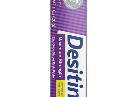 Desitin Diaper Rash Ointment Maximum Strength Original Zinc Oxide Paste 1 Oz (Pack Of 1)