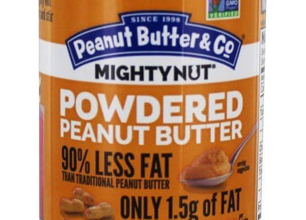 Peanut Butter & Co Peanut Butter, Non-GMO, Project Verified, Gluten Free, Original Mighty Peanut Powder, 6.5 Ounce (Pack Of 12)