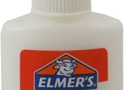 Elmer's School Glue, Washable Removable Non-toxic, Liquid White, 1.25 Ounce (Pack Of 6)