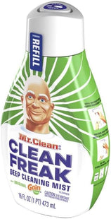 Mr. Clean, Clean Freak Deep Multi-Surface Cleaning Liquid Spray Refill, Gain, Original Scent, 16 Fluid Ounces (Pack Of 2)