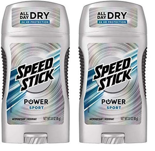 Speed Stick, Ultimate Sport, Antiperspirant Deodorant Stick, Power Clear Gel, 3 Ounce (Pack Of 2)