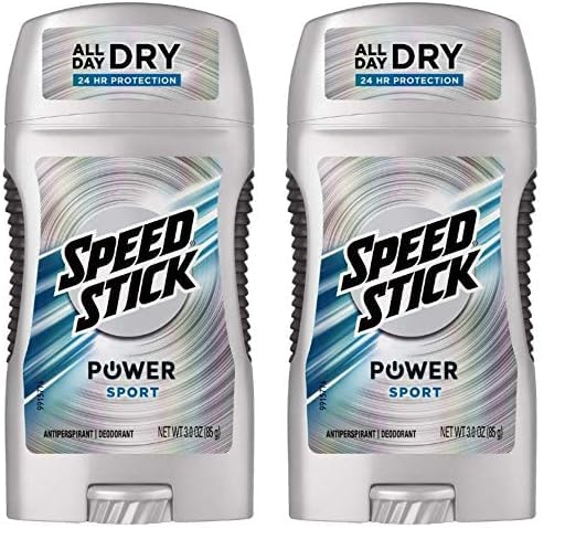 Speed Stick, Ultimate Sport, Antiperspirant Deodorant Stick, Power Clear Gel, 3 Ounce (Pack Of 2)