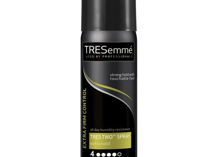 TRESemme Tres Two, Extra Firm Control, Extra Hold Hair-Spray #4, Aerosol, Unscented, 1.5 Ounce (Pack Of 1)