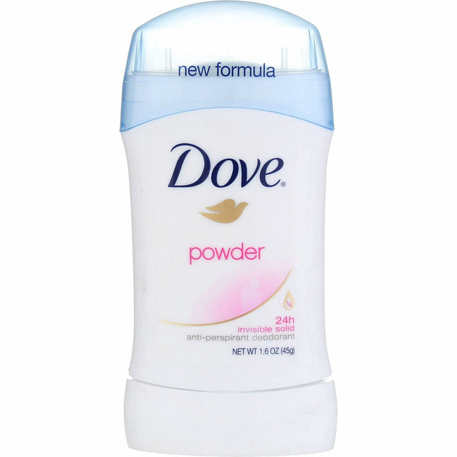 Dove Invisible Solid, Antiperspirant Deodorant Stick, Sweat Odor, All Day Protection, Powder 1.6 Ounce (Pack Of 1)