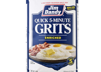 Jim Dandy A Taste Of The Old South, Quick 5-Minute, Enriched Quick Grits, 32 Ounce (Pack Of 2)