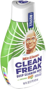 Mr. Clean, Clean Freak Deep Multi-Surface Cleaning Liquid Spray Refill, Gain, Original Scent, 16 Fluid Ounces (Pack Of 2)