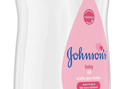 Johnson's Baby Pure Liquid Mineral Oil to Prevent Moisture Loss, Original, 14 Fl. Oz (Pack Of 5)