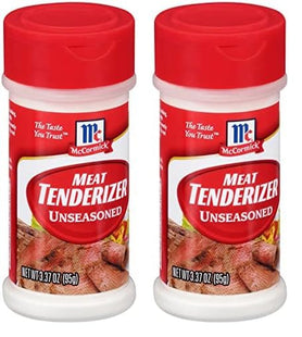 Mccormick Kosher Non-Seasoned Meat Tenderizer, The Taste You Trust, No-MSG, 3.37 Ounces (Pack Of 2)