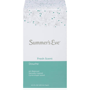 Summer's Eve Douche Vinegar & Water, Feminine Wash, Cleanser, Fresh Scent, 4.5 Ounce (Pack Of 3)