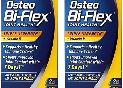 Osteo Bi-Flex with Vitamin D and Glucosamine Chondroitin, Joint Health Supplement, 80 Tablets (Pack Of 1)