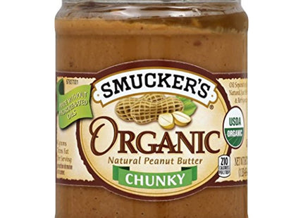 Smucker’s Natural Chunky Peanut Butter, 16 Ounces