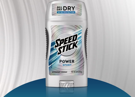 Speed Stick Power Anti-Perspirant Deodorant, Stick Ultimate Sport, 3 Oz (Pack Of 5)