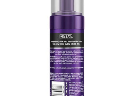 John Frieda Frizz Ease Dream Curls Air Dry Waves Styling Foam, Curl Defining Frizz Control for Curly and Wavy Hair, 5 Fl Ounce (Pack Of 6)