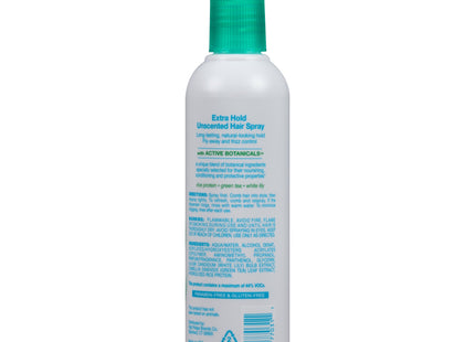 White Rain Non-Aerosol Hair Spray Unscented Extra Hold 7 Ounce (Pack Of 9)