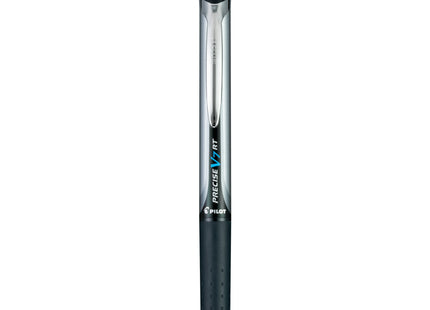 Pilot Precise V7 RT Pens, (26056) Fine Point, 0.7 mm, Rolling Ball, Black Ink, 2 Count, (Pack Of 2)