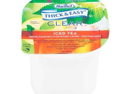 Hormel Thick & Easy Clear Thickened Iced Tea, Nectar Consistency, 4 Ounce (PacK Of 24)