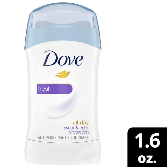 Dove Invisible Solid, Antiperspirant Deodorant Stick, All Day Protection. Fresh Scent, 1.6 Ounce (Pack Of 1)