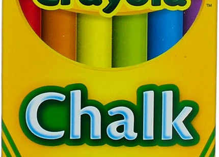 Crayola Drawing Chalk Assorted Colored 12 Sticks Per Box (Pack Of 5)