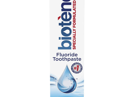 Biotene Original Sugar Free Fluoride Toothpaste for Dry Mouth, Fresh Mint, 4.3 oz (Pack Of 2)