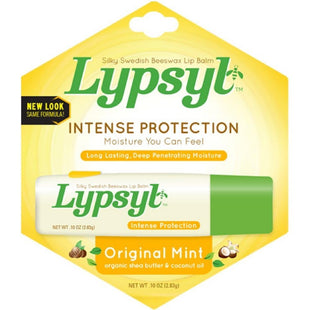 Lypsyl Intense Protection Lypmoisturizer, Original Softening, Moisturizing Lip Balm, Original Mint, 0.1 Ounce (Pack Of 24)