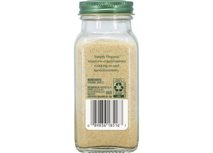 Simply Organic, Garlic Salt, Certified USDA Organic, Kosher, Jar, 4.7 Ounce (Pack Of 3)