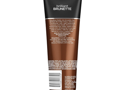 John Frieda Multi-Tone Revealing Color Protecting Moisturizing Conditioner, Brilliant Brunette Shine, 8.45 Ounce (Pack Of 24)