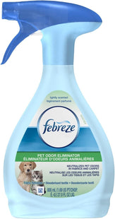 Febreze Fabric, Odor-Fighting, Refresher, Pet Odor Eliminator, Air Freshener Spray Bottle, 27 FL Oz (Pack Of 2)