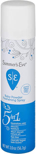 Summer's Eve  Feminine Deodorant Spray Baby Powder, Daily Gentle Feminine Spray, 2 Ounce (Pack Of 3)