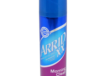 Arrid XX Extra Dry Antiperspirant & Deodorant, Morning Clean, Aerosol Can Spray, 6 Ounce (Pack Of 6)