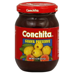 Conchita Guava Preserve, Perfectly Sweet, Glass Jar, Topping for crackers, muffins, pancakes, sandwich1, 11.2 Ounce (Pack Of 6)