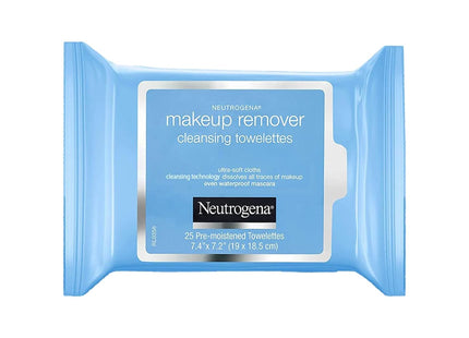 Neutrogena Pre moistened, Makeup Remover Wipes, and Face Cleansing Towelettes, 25 Count (Pack Of 7)