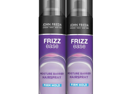 John Frieda Anti Frizz, Moisture Barrier, Firm Hold Anti Frizz Hairspray, Unscented, 12 Fl Ounce (Pack Of 1)