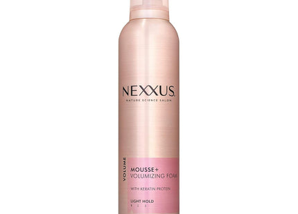 Nexxus Volume Volumizing Foam Hair Mousse, Volumizing, Shine, Smoothening, Hairstyles, 10.6 Ounce (Pack Of 1)