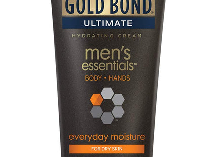 Gold Bond Ultimate Men's Essentials Ever-day Hydrating and Moisture Cream, Vitamin-C, 6.5 Ounce (Pack Of 4)