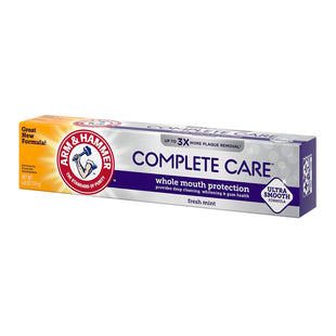 Arm & Hammer Complete Care, Stain Defense Fluoride Anticavity Toothpaste, 6 Ounce (Pack Of 12)