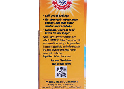 Arm & Hammer Fridge-N- Freezer No Scent Baking Soda Cleaner Powder 14 Oz (Pack Of 2)