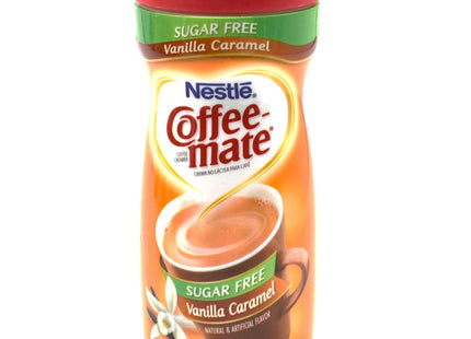 Nestle Coffee mate. Vanilla Caramel, Sugar Free, Coffee Creamer Powder, Non-dairy, Lactose Free, 10.2 Ounce (Pack Of 4)