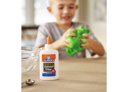 Elmer's School Glue, Washable Removable Non-toxic, Liquid White, 1.25 Ounce (Pack Of 6)