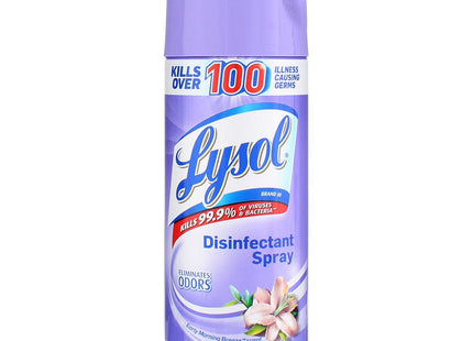 Lysol Disinfectant Liquid Aerosol Spray, Disinfecting and Deodorizing, Early Morning Breeze, 12.5 Oz (Pack Of 8)