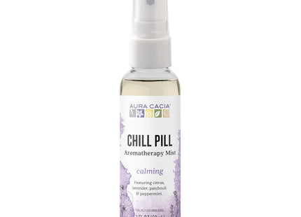 Aura Cacia Essential Solutions Mist, Chill Pill, 2 Fluid Ounce (Pack Of 3)