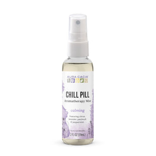 Aura Cacia Essential Solutions Mist, Chill Pill, 2 Fluid Ounce (Pack Of 3)