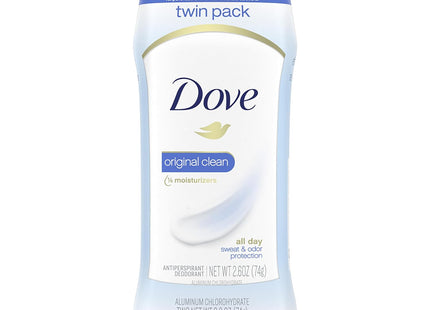 Dove Invisible Solid, Advanced Care, Sweat and Odor Protection, Anti-Perspirant Deodorant, Original Clean, 2.6 Oz (Pack Of 1)