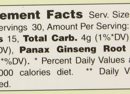 Prince Of Peace Red Panax Ginseng, Extractum Ultra Strength Dietary Supplement, 0.34 OZ Each, 30 Count (Pack Of 12)