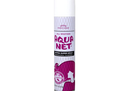 Aqua Net Professional Aerosol Hair Spray, Extra Super Hold, Scented 11.0 Ounce (Pack Of 11)